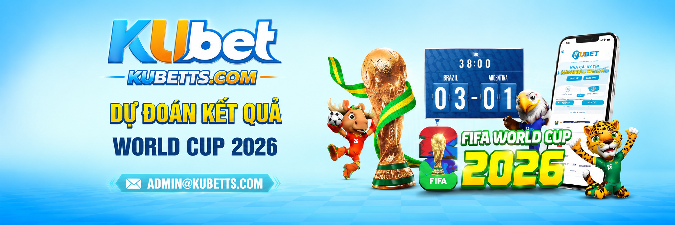 dự đoán WC2026 cùng nhà cái kubet