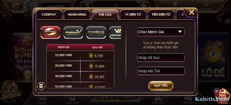 Sunwin: Link Tải Chính Thức & Hướng Dẫn Chơi Game Bài Đổi Thưởng Uy Tín 5 Nạp tiền Sunwin